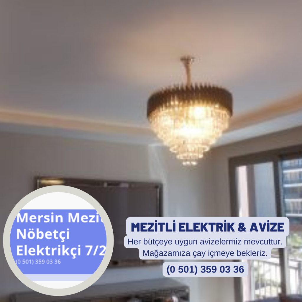Mezitli Avize Montajı 1
